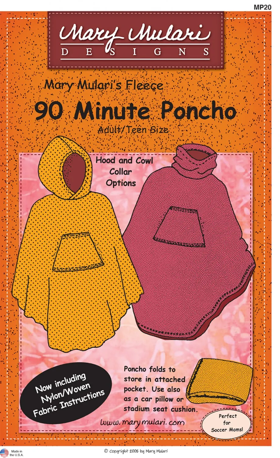 90 Minute Poncho  Pattern