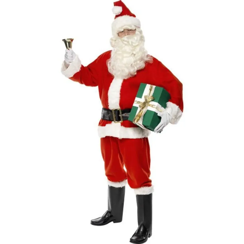 Adult Santa Costume, Including Gloves