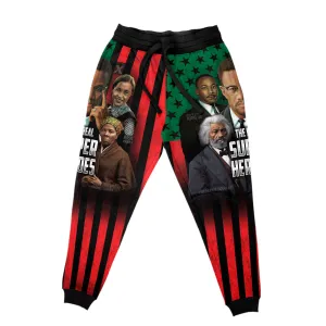 African American Heroes Joggers