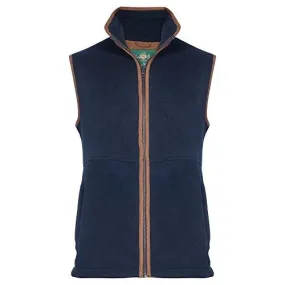 Alan Paine Aylsham Gents Fleece Waist Coat Dark Navy