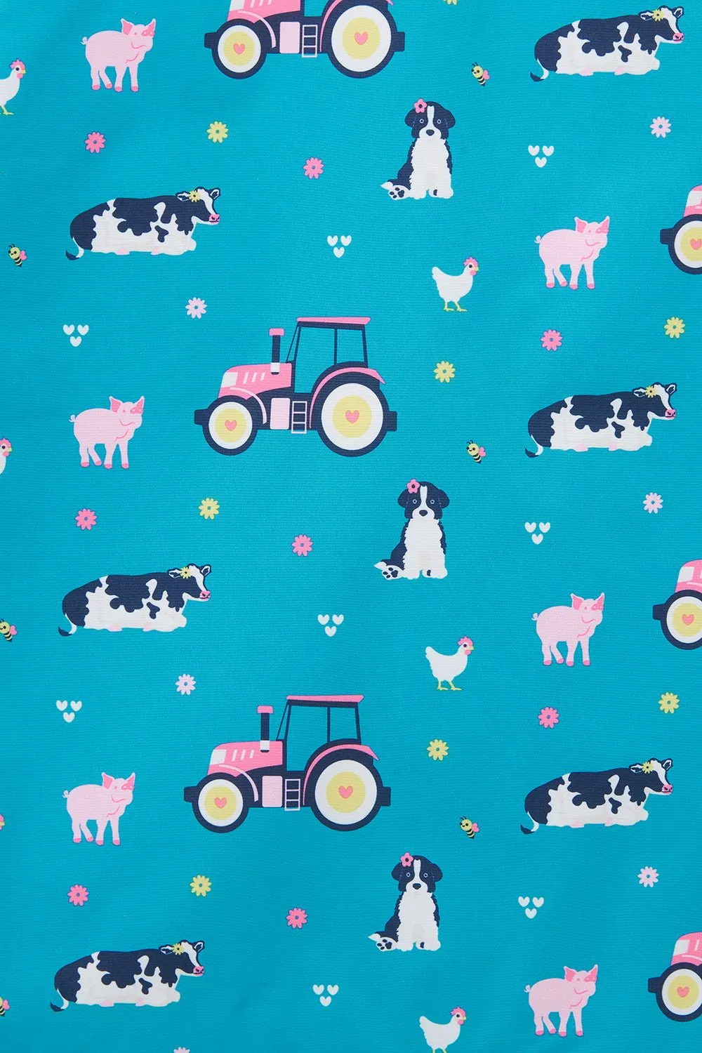 Alex Gilet - Teal Farm Print