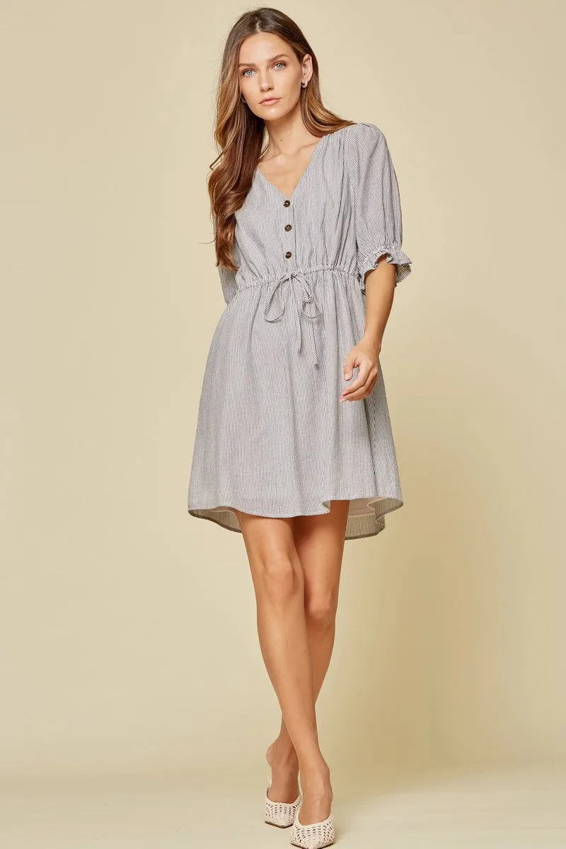 Andree Charcoal Casual Dress