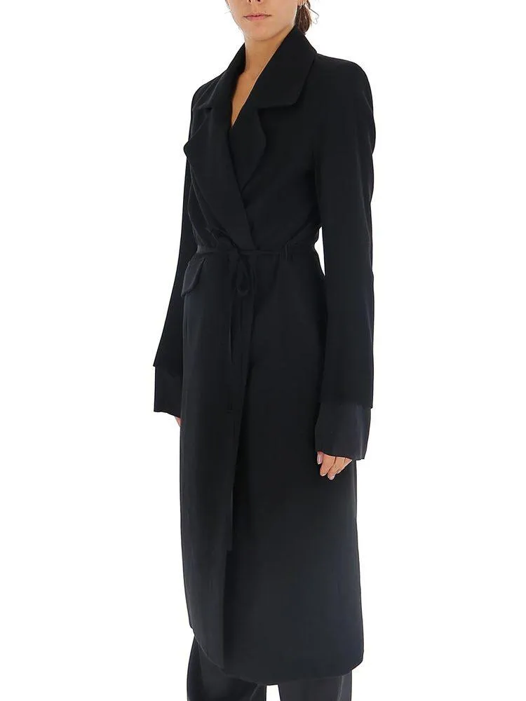 Ann Demeulemeester Belted Clutch Coat