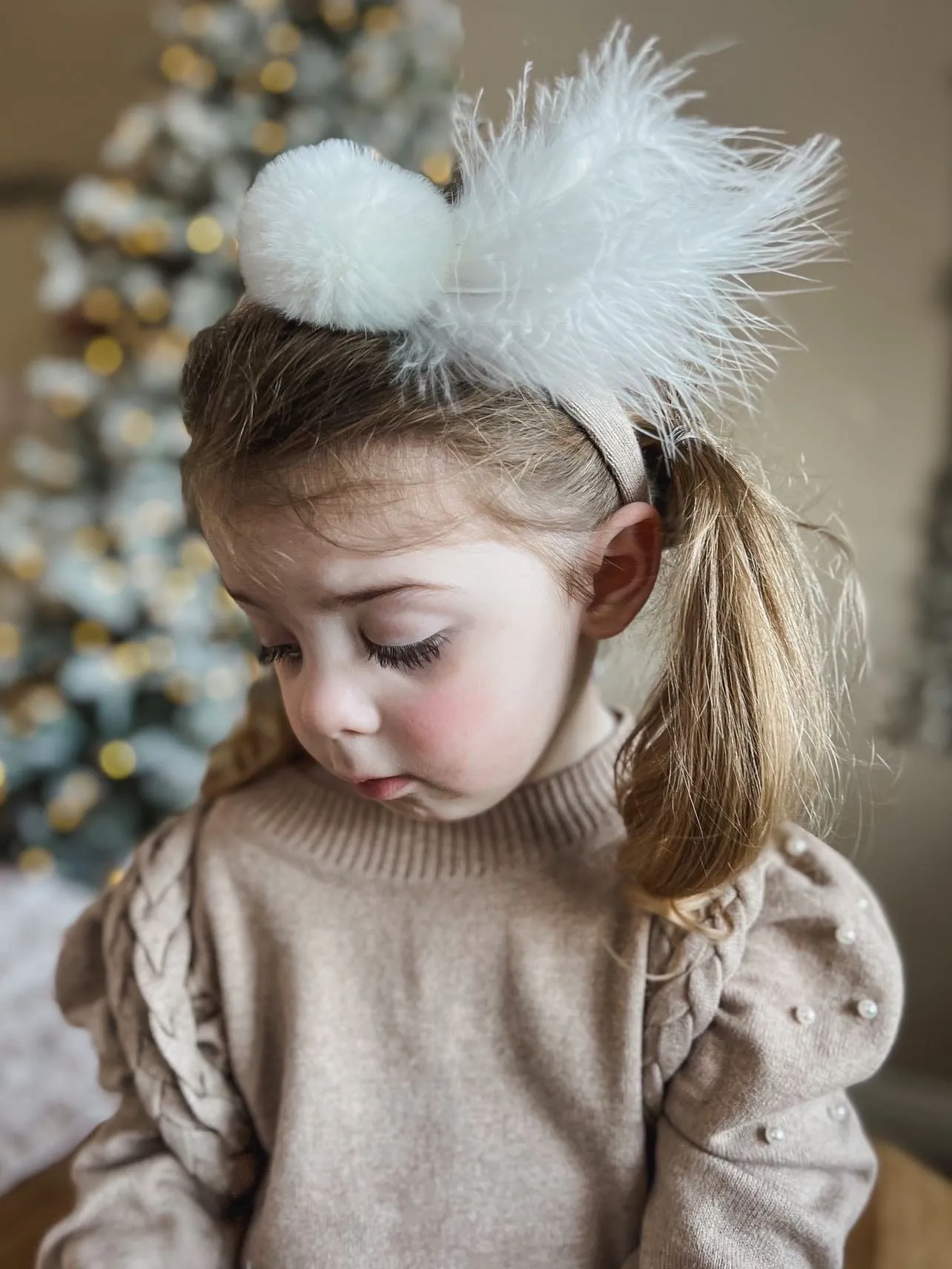 Anna Feather Headband