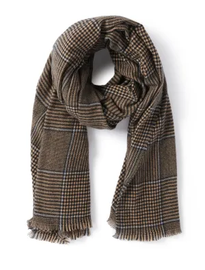 Anya Box Check Scarf