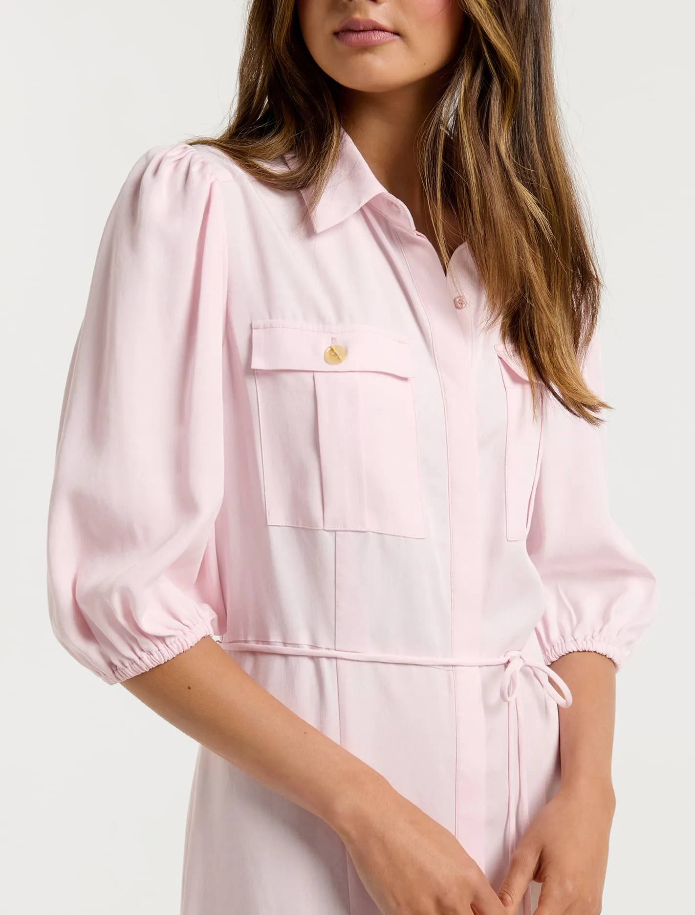 Ashley Midi Shirt Dress