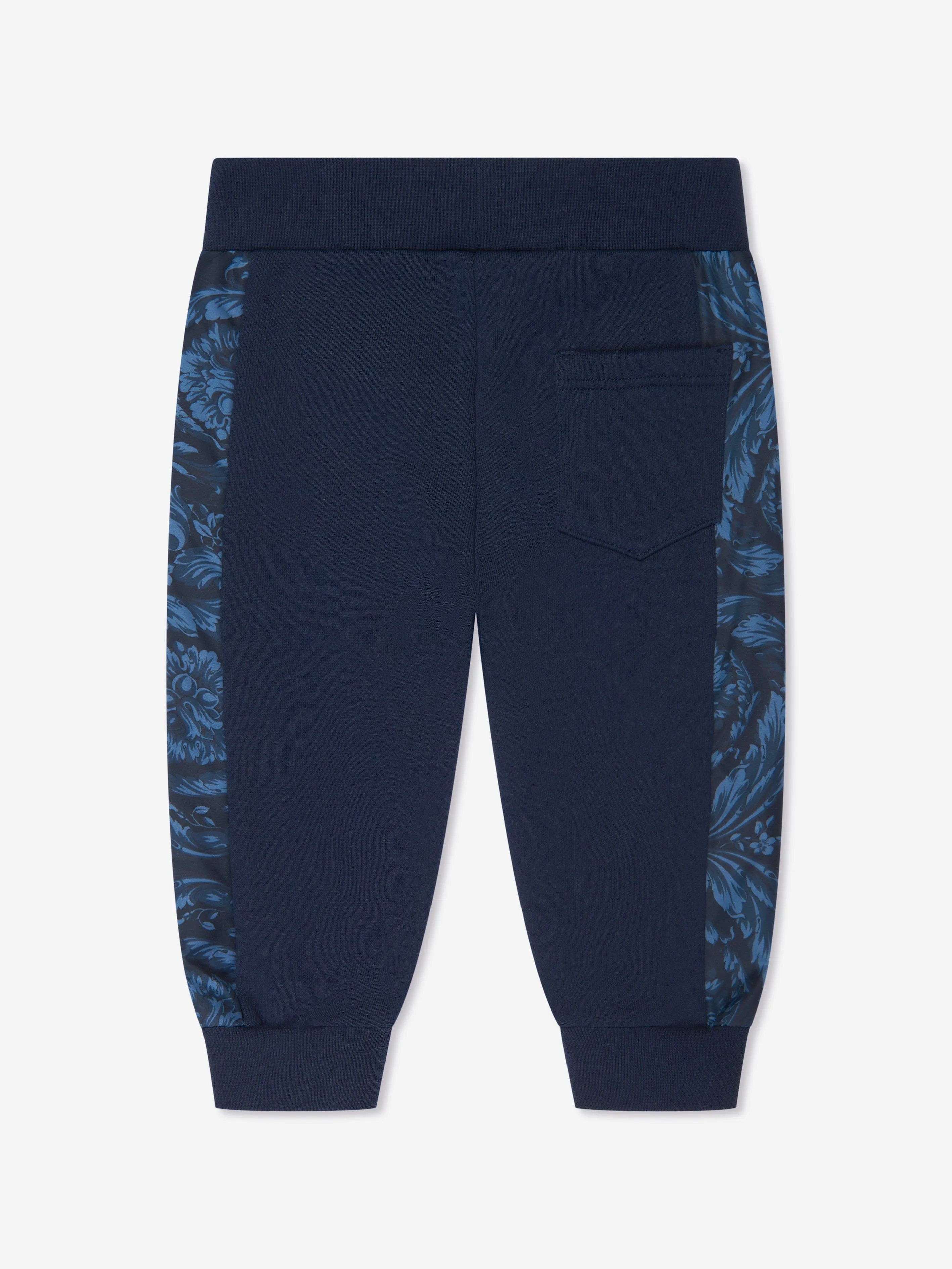 Baby Barocco Medusa Logo Joggers in Navy