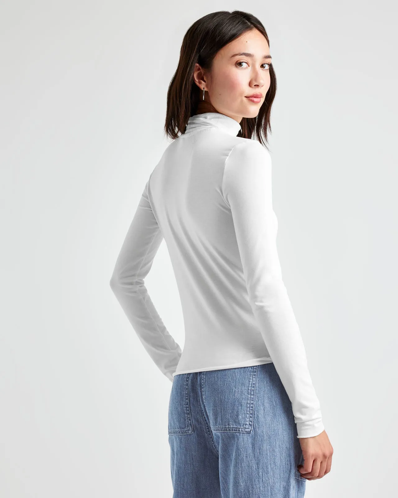 Bamboo Long Sleeve Turtleneck