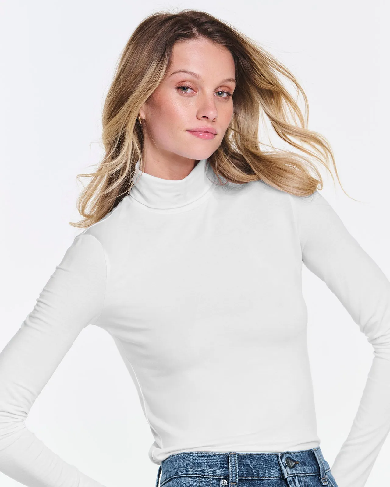 Bamboo Long Sleeve Turtleneck