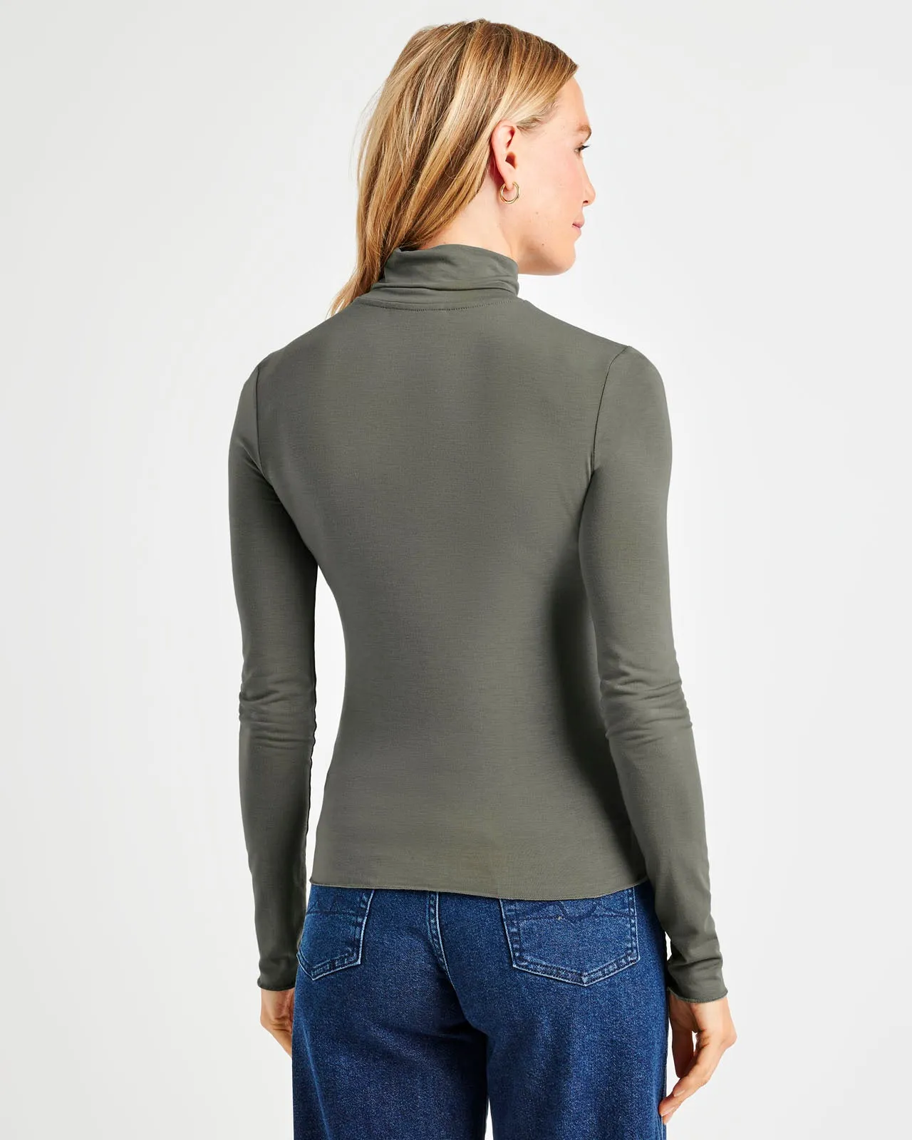 Bamboo Long Sleeve Turtleneck