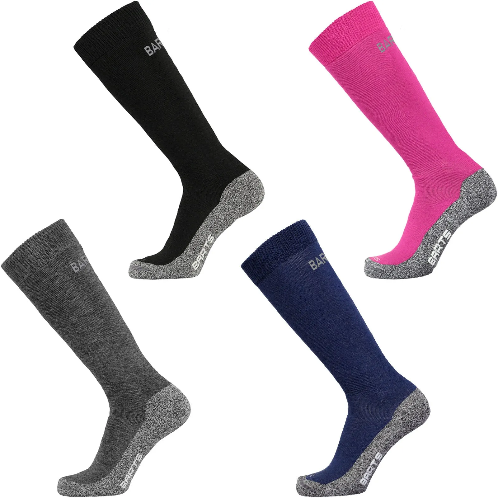 Barts Mens Basic Uni Soft Moisture Wicking Skiing Socks