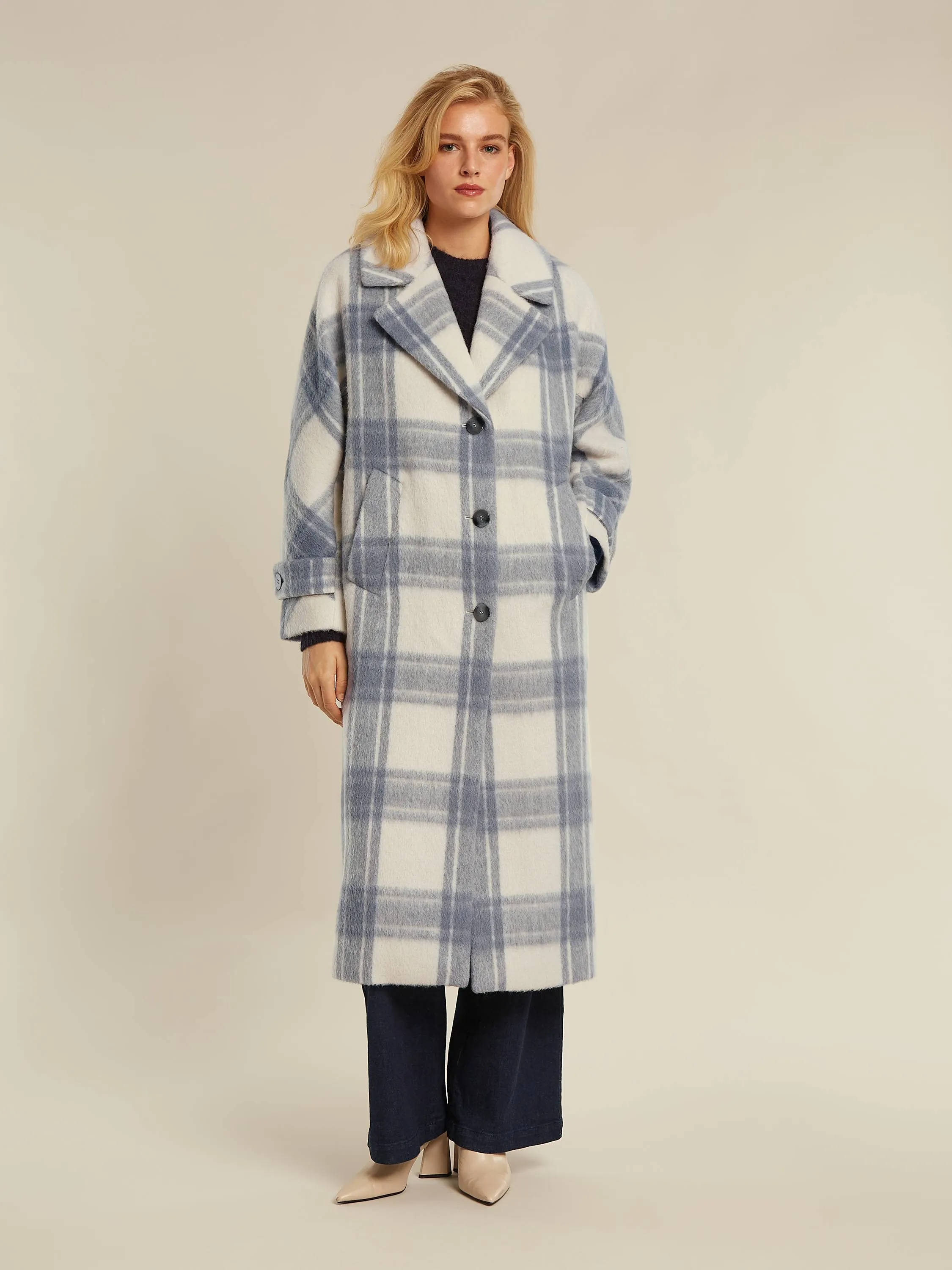 Billie long coat - Grey