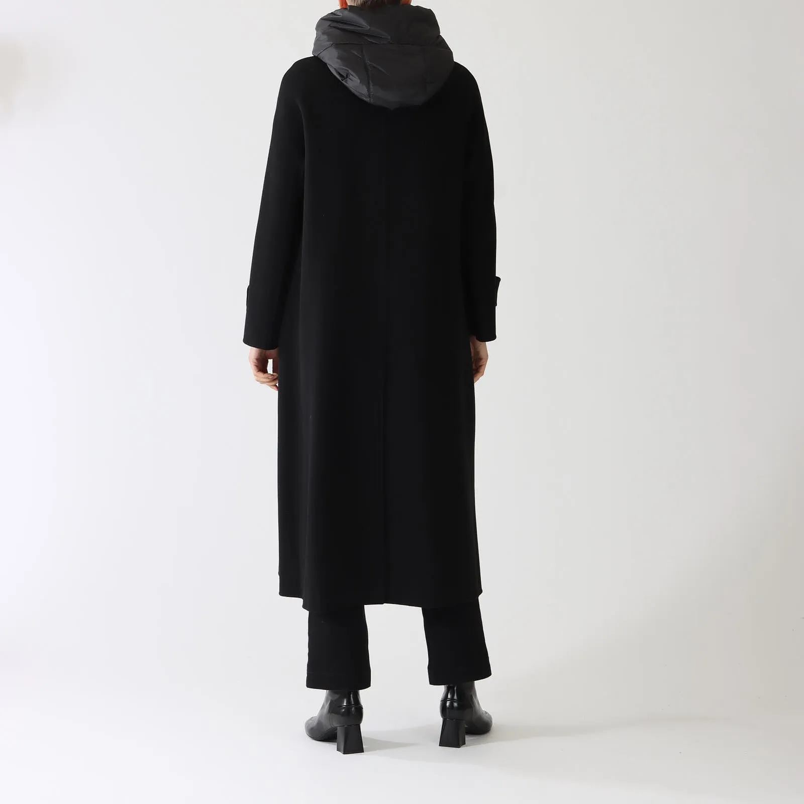 Black Hester Wool Trench Coat