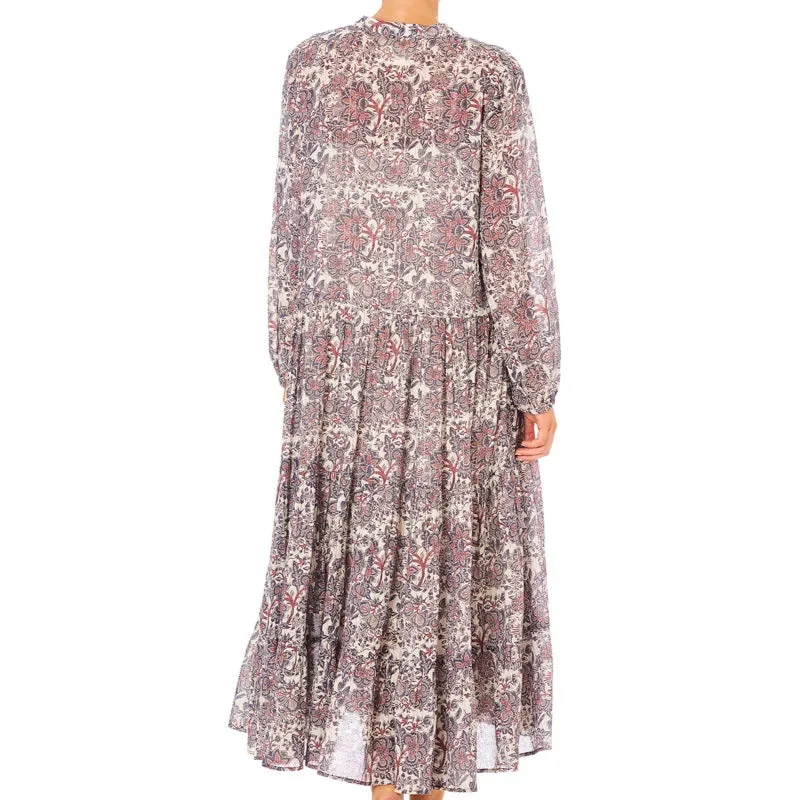 Britt Print Maxi Dress