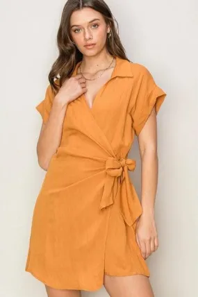 Carmel Wrap Romper