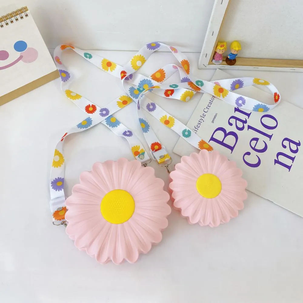 Cartoon Cute Little Daisy Silicone Children's Bag Children's Bags Wholesale