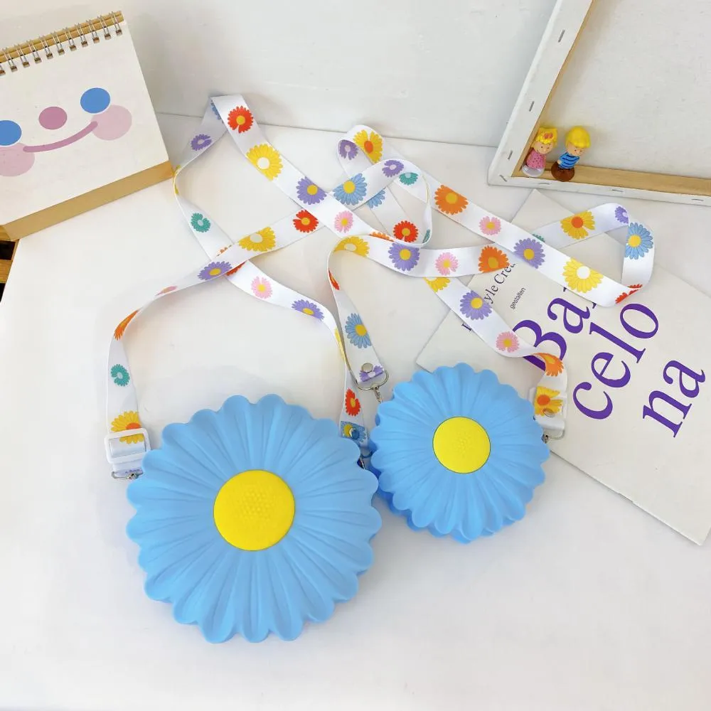 Cartoon Cute Little Daisy Silicone Children's Bag Children's Bags Wholesale