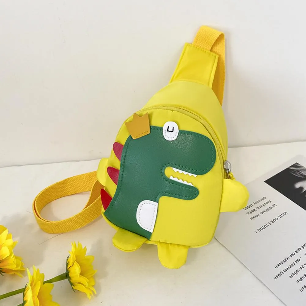 Cartoon Cute Little Dinosaur Nylon Children Diagonal Bag Children's Bags Wholesale