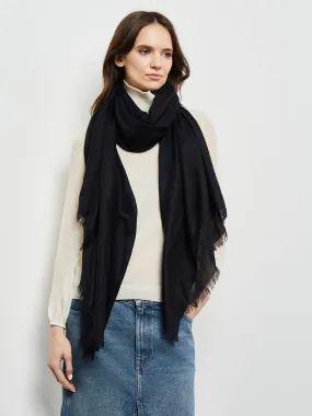 Cashmere Scarf, Black