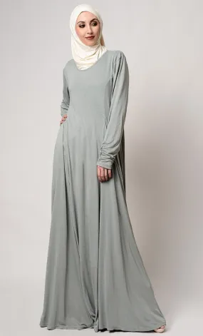 Casual Wear Fully Covered Muslima Abaya Dress - Final Sale