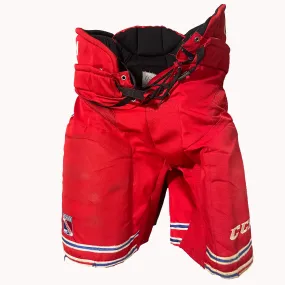 CCM HP30 - OHL Used Pro Stock Hockey Pants (Red/Blue)