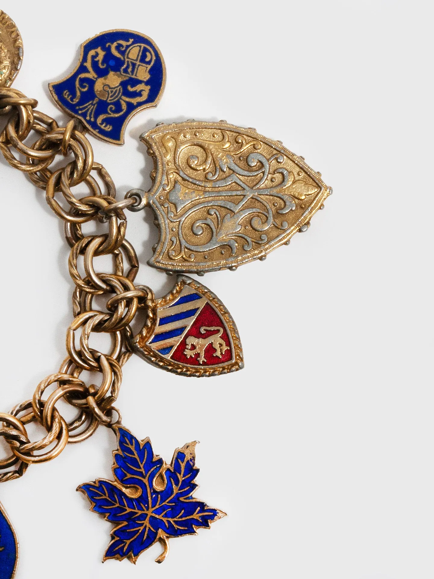 Coat Of Arms Charm Bracelet - Vintage Capsule