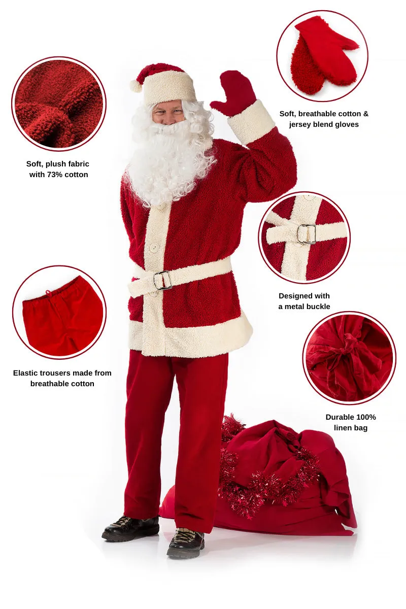 Cosy Christmas Santa Cotton Costume Set