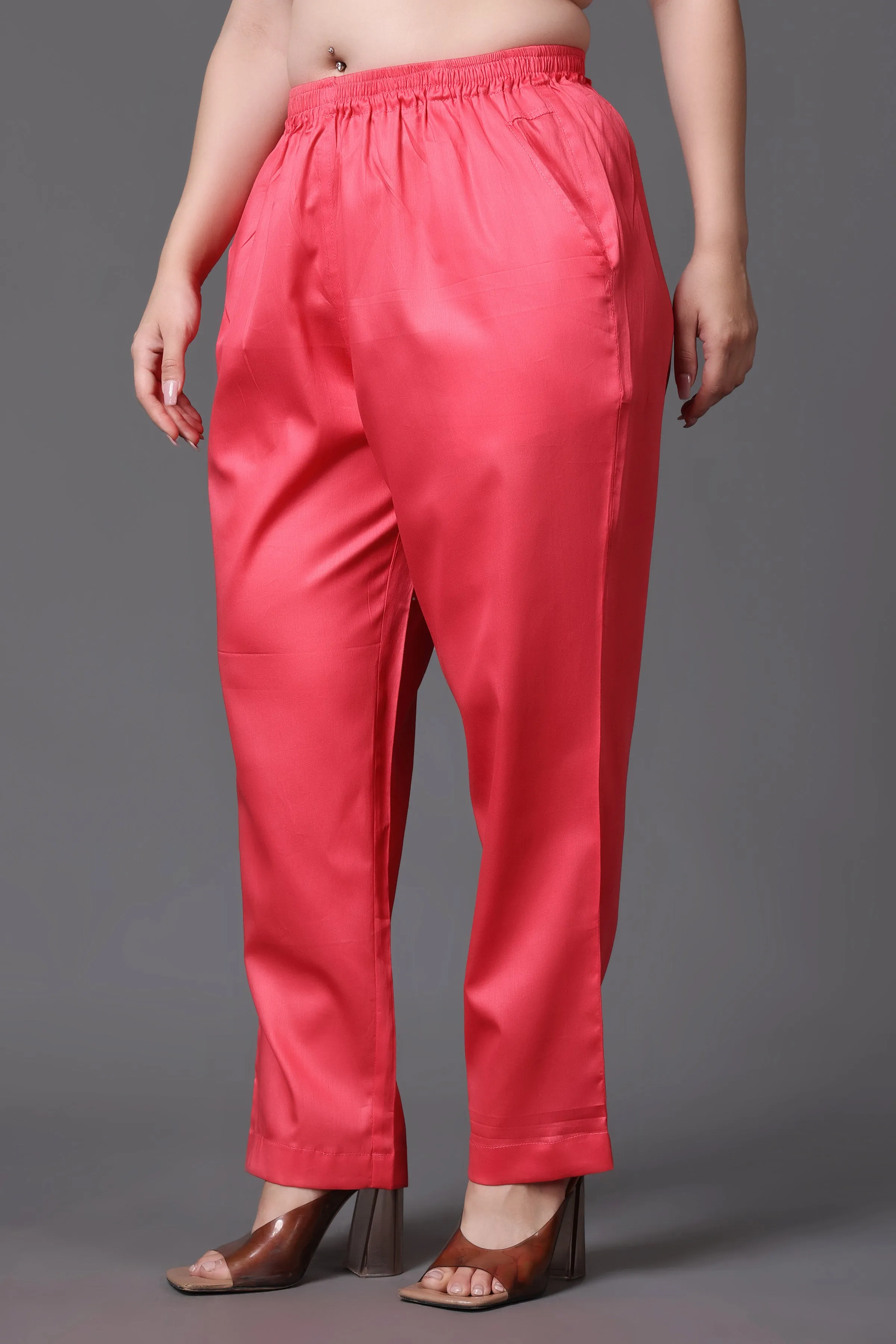 Cotton Metallic Pant Palazzo