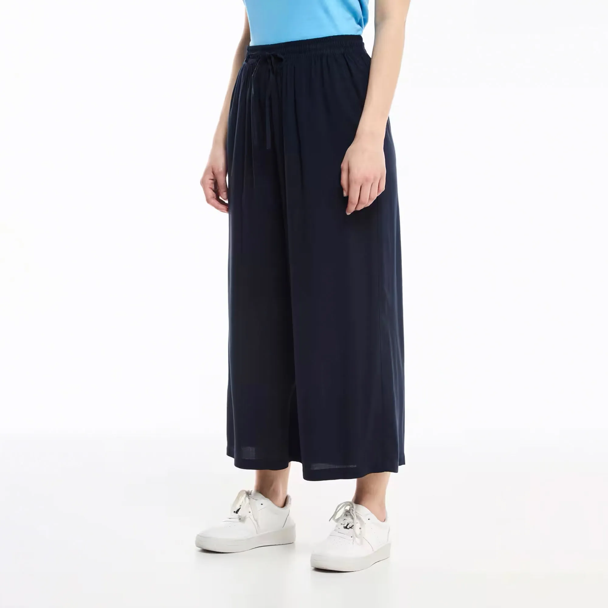 Crop Palazzo Trousers