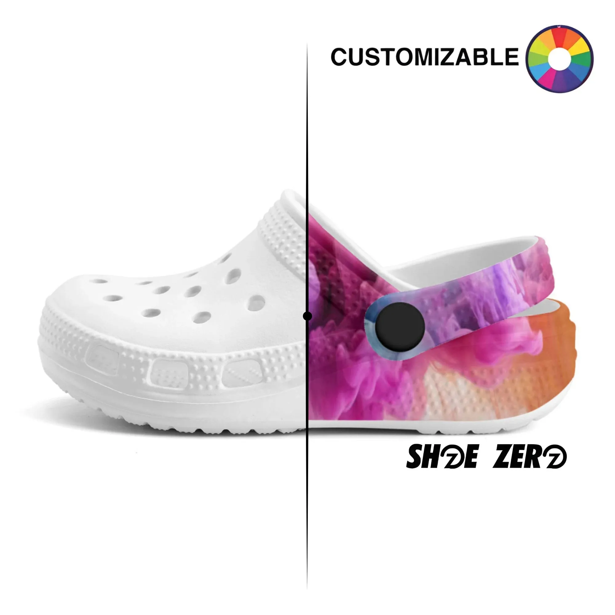 Customizable Kid's Casual Clogs