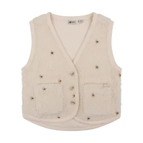 Daily7 Teddy Gilet Embroidery