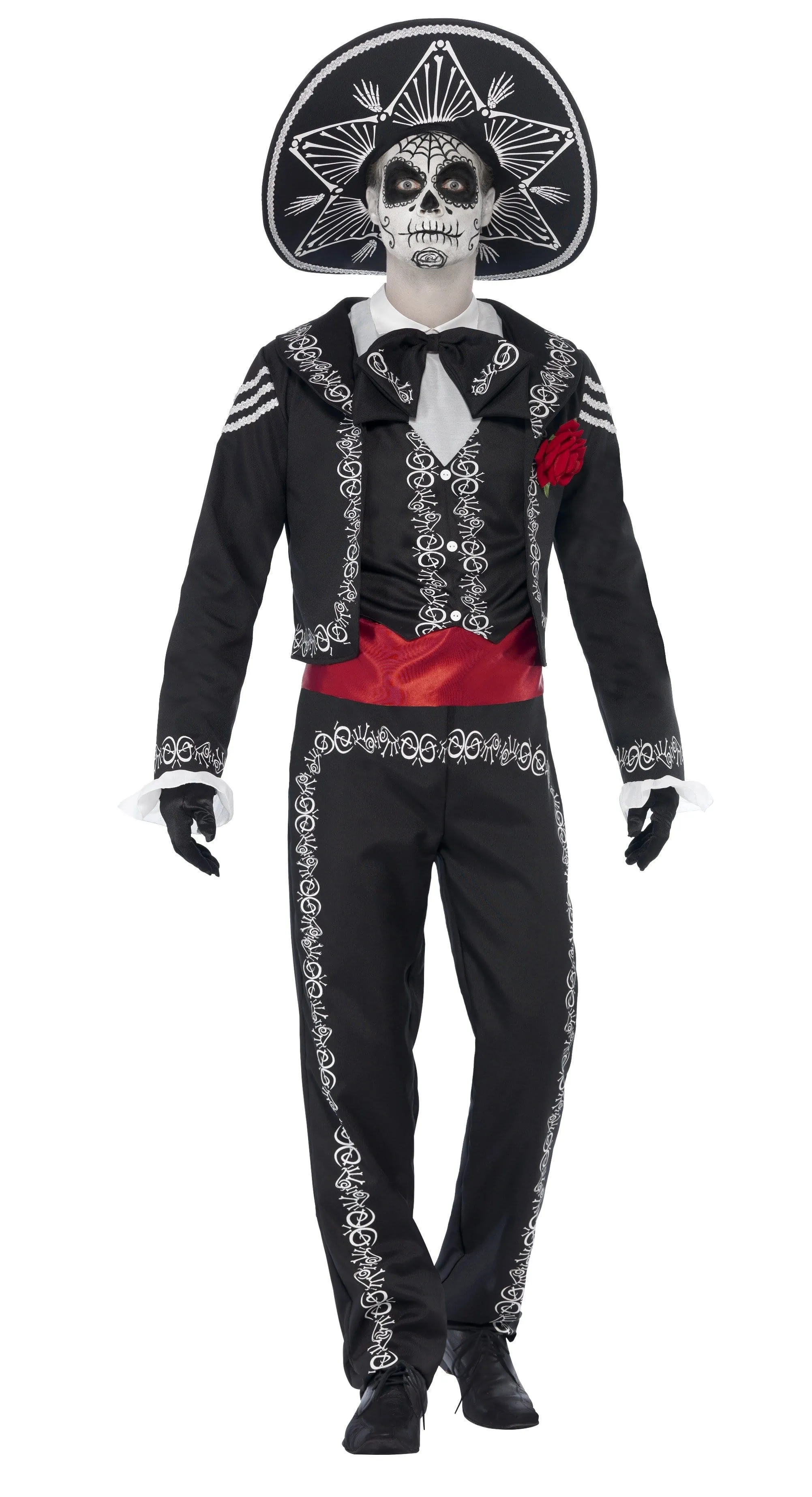 Day of the Dead Senor Bones Mexican Costume