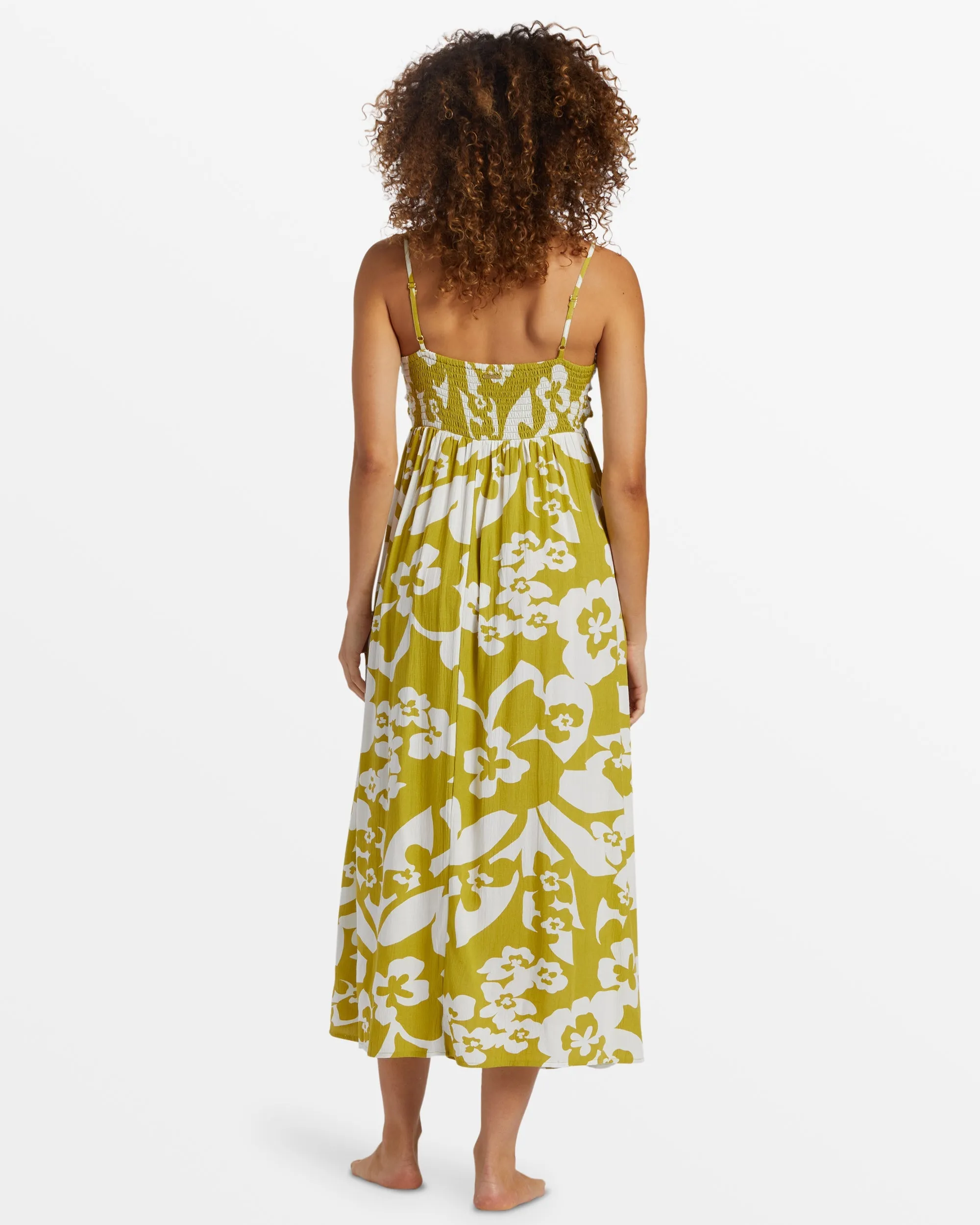 Daybreak Midi Midi Dress - Moss Joy