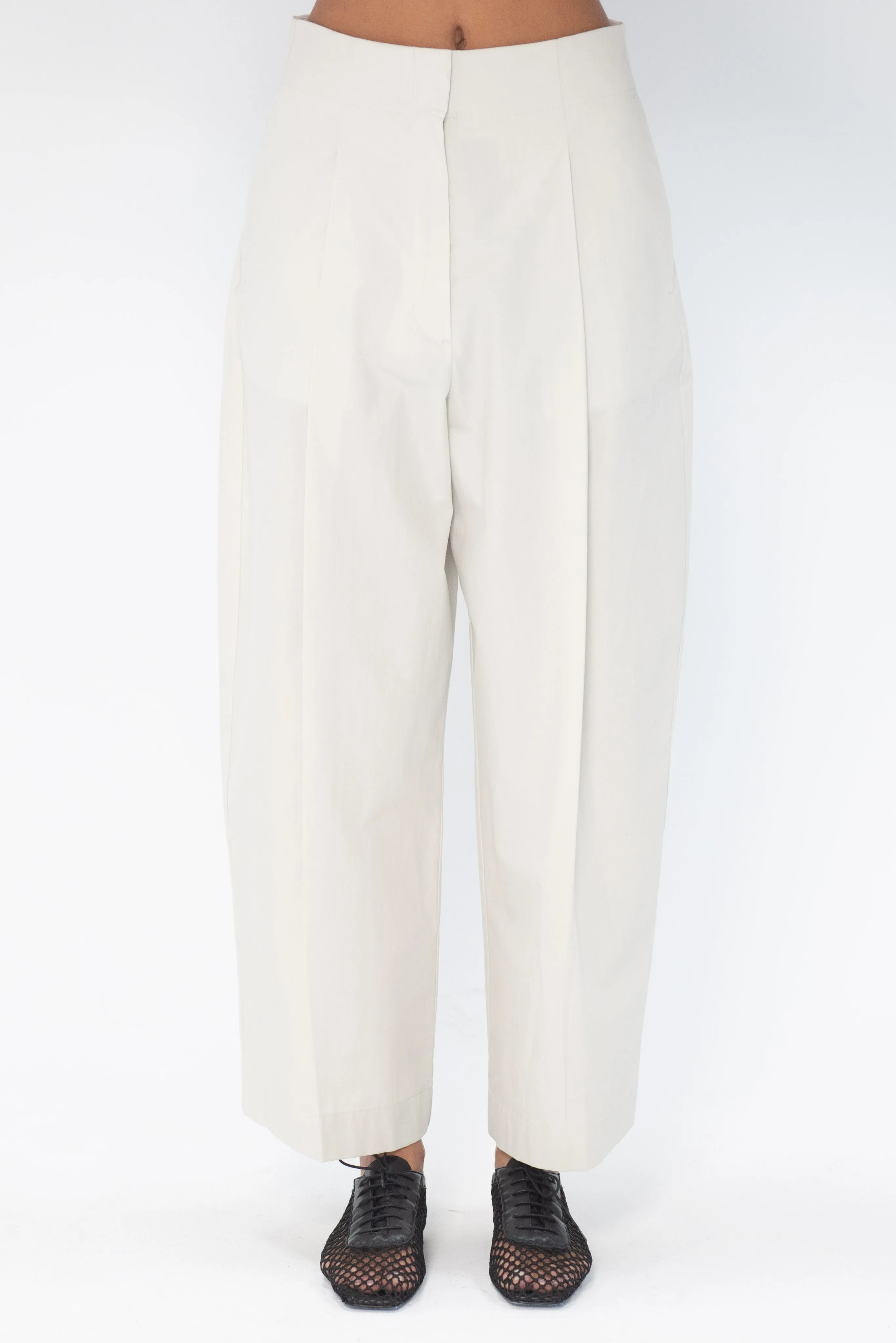 Dordoni Volume Pleats Pants, Ice