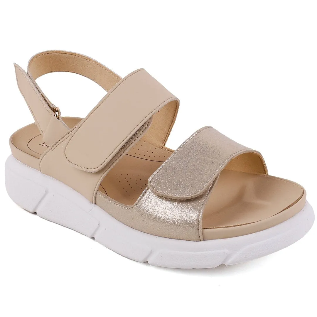 DR.KONG WOMEN REMOVABLE INSOLE SANDALS DK-S8000437E3-LBE(RP : $179)