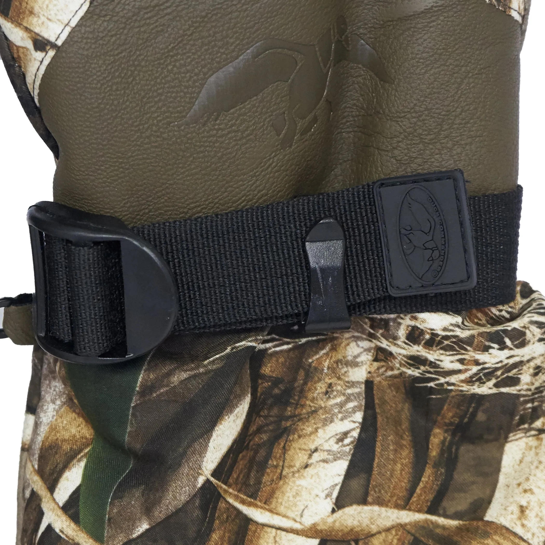 Duck Commander x Hot Shot Men's Single-Reed Realtree Max-5 Camo Glove