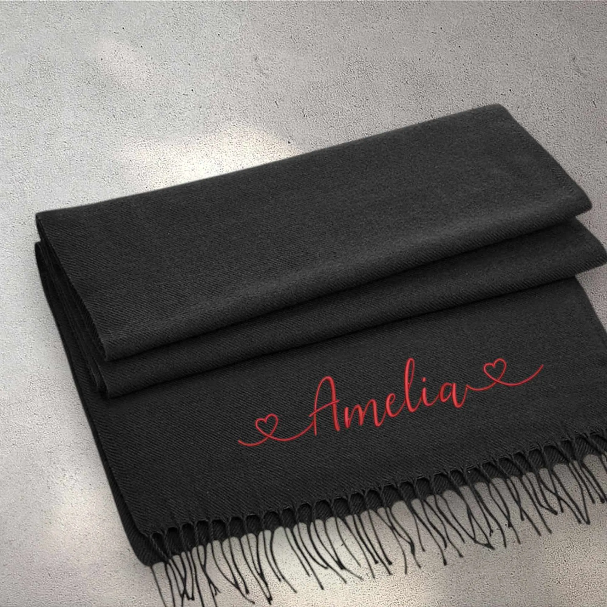 Embroidered Scarf