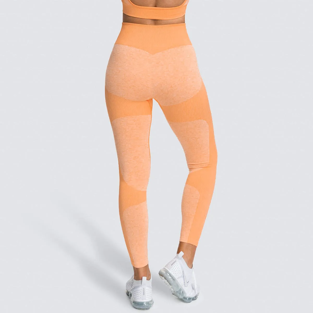 European and American Seamless Hip-Lifting Moisture Wicking Yoga Pants Sportswear Fitness Pants Hip-Showing Tights for Women