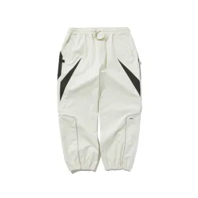 EXQUISITE 3L WIDE JOGGER PANTS CREAM