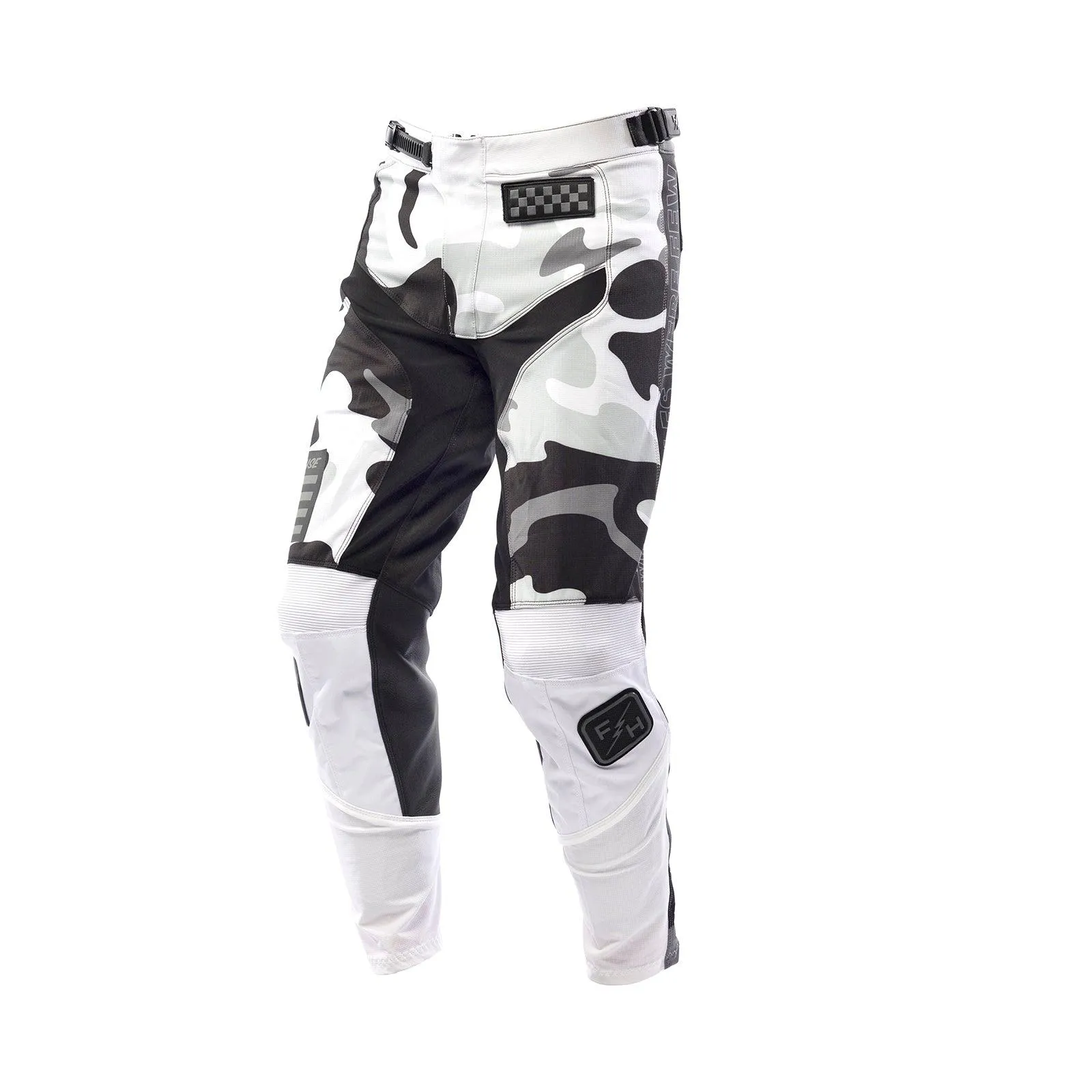 Fasthouse Youth Grindhouse Riot Pant - White/Black