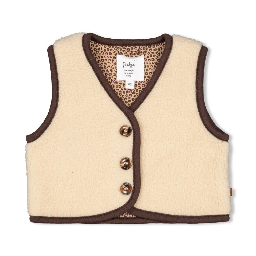 Feetje Teddy Gilet - Favorite