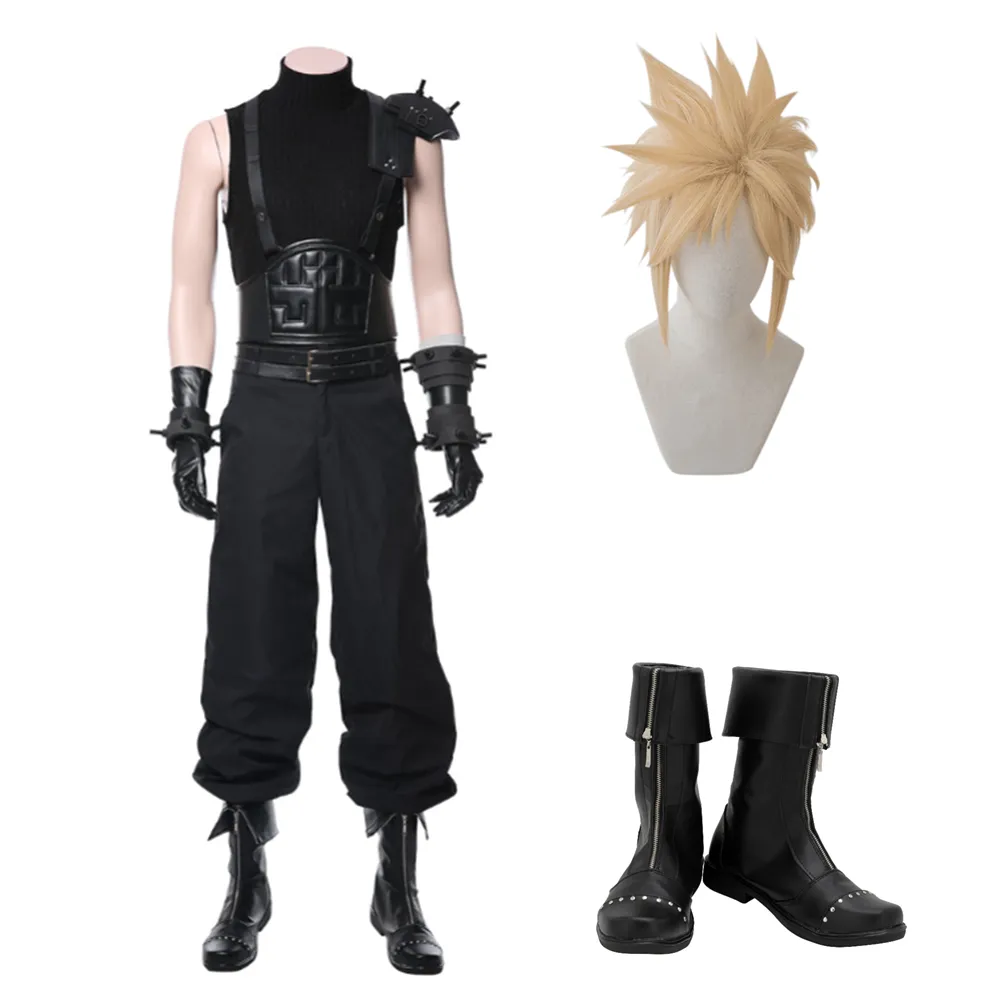 Final Fantasy VII Remake Version Cloud Strife Cosplay Costume