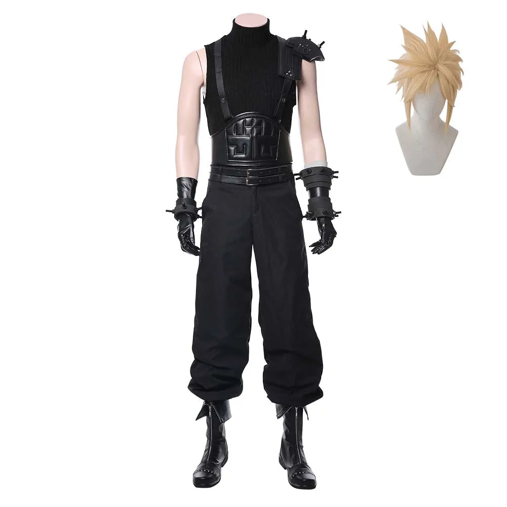 Final Fantasy VII Remake Version Cloud Strife Cosplay Costume