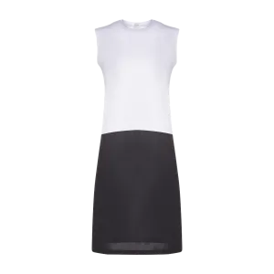 FK338 - sleeveless shell slip, organic cotton top nylon bottom