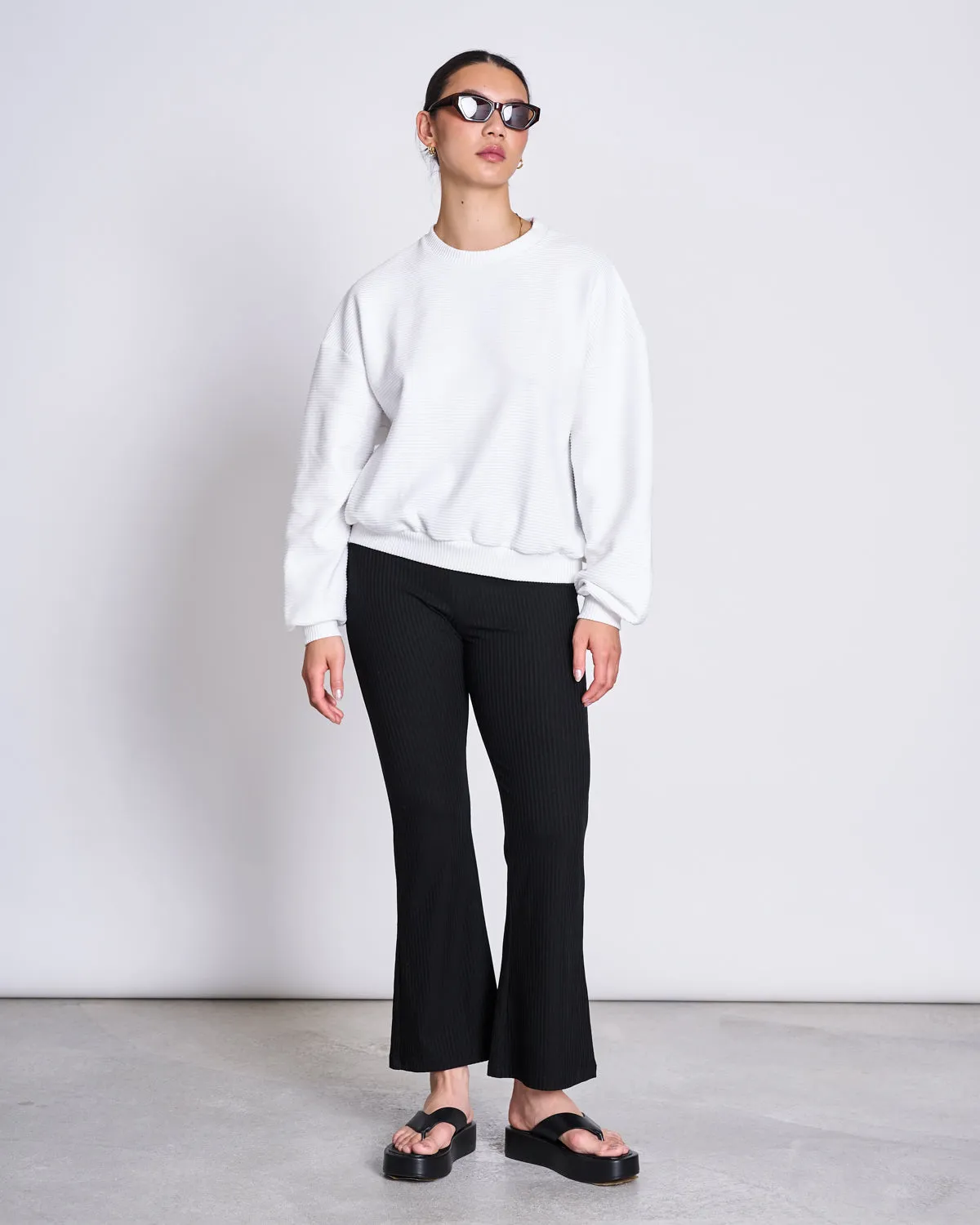 FLARED PANTS COVE BLACK