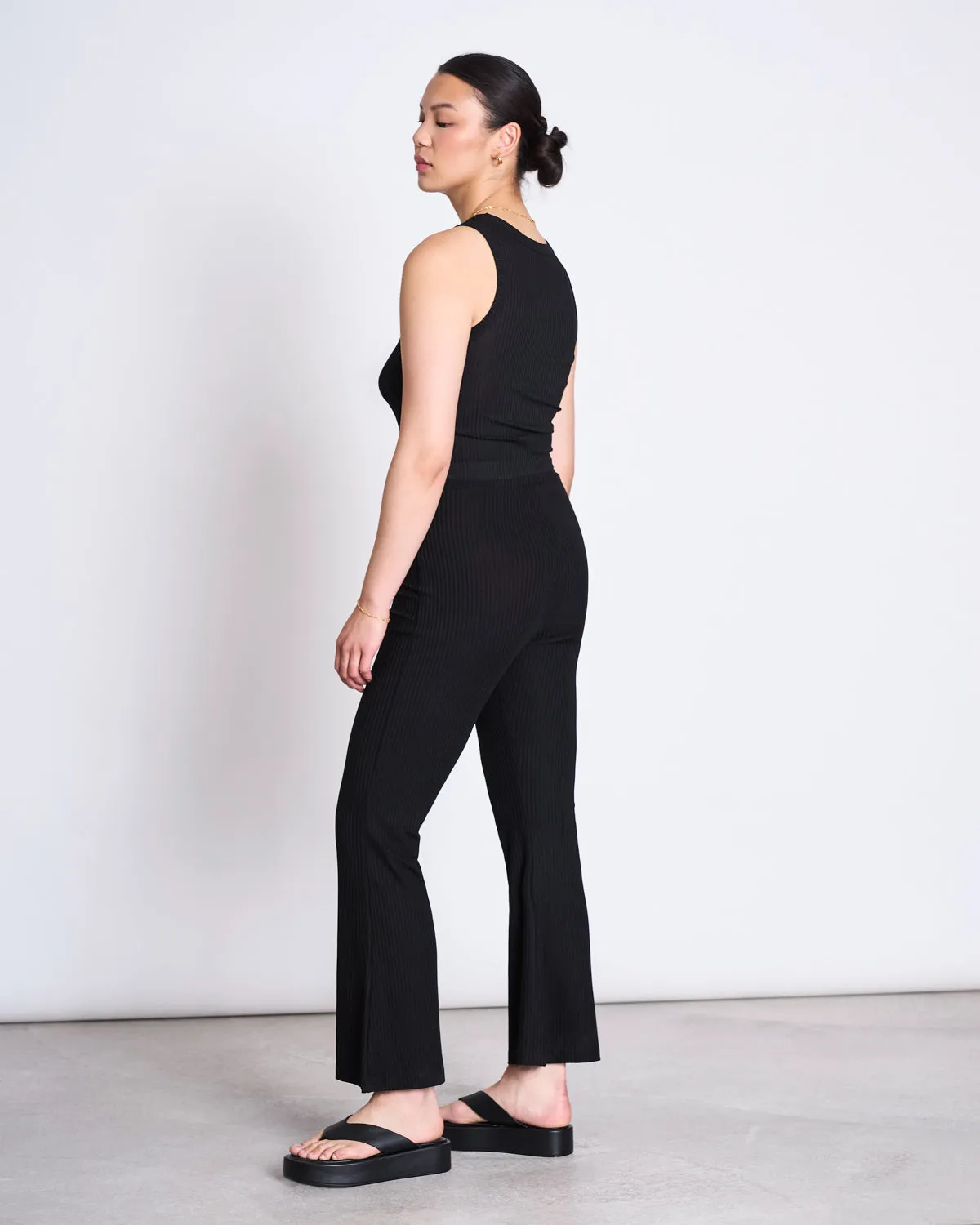 FLARED PANTS COVE BLACK