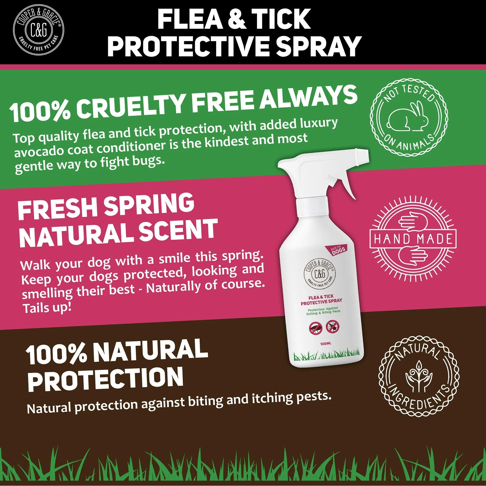 Flea and Tick Spray for Dogs