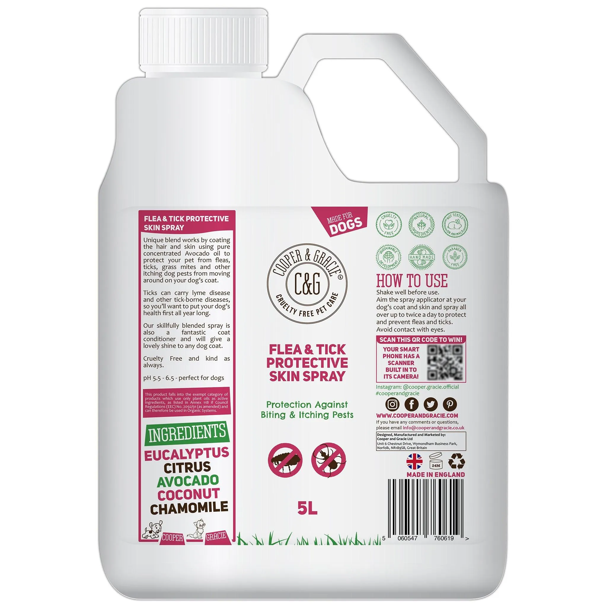 Flea and Tick Spray for Dogs