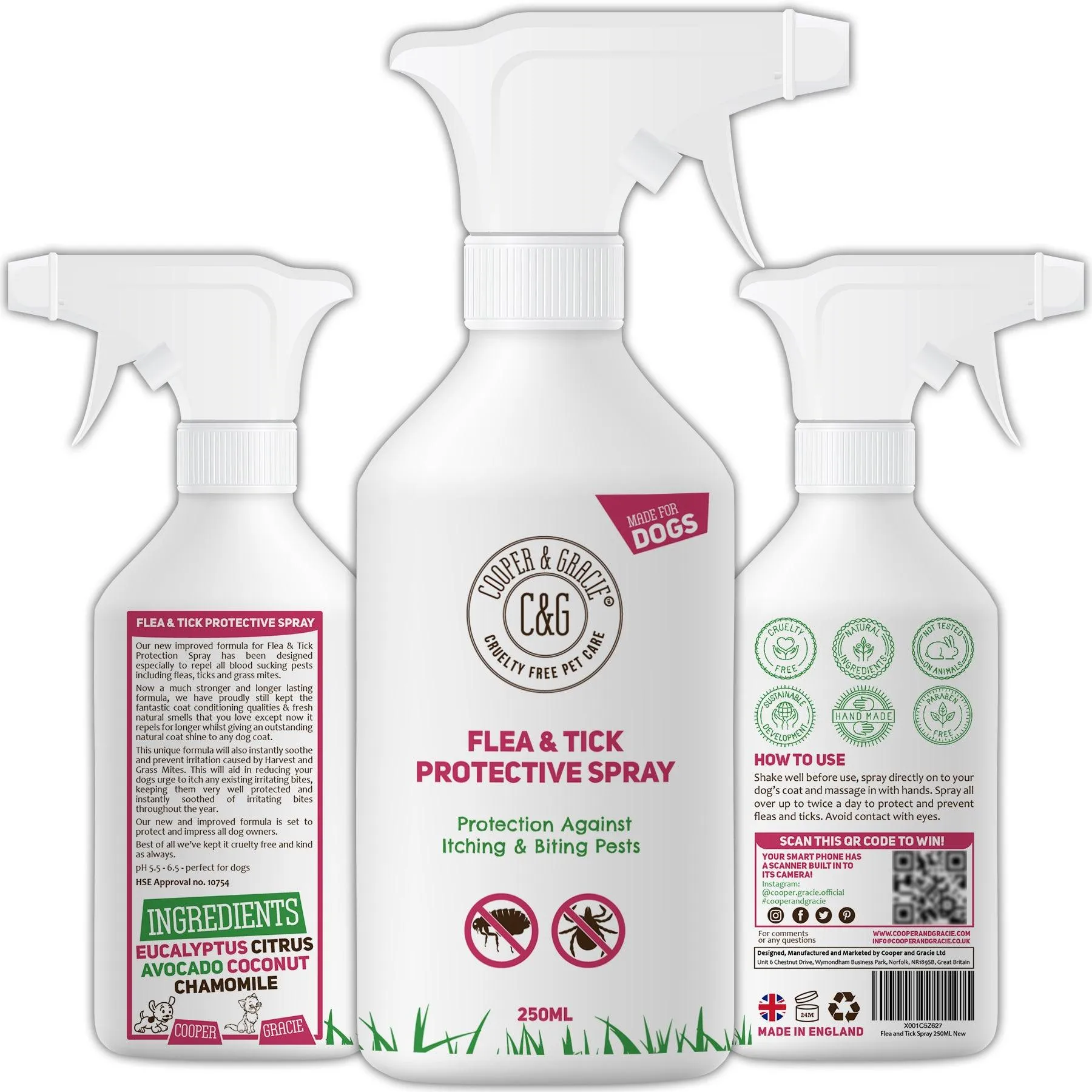 Flea and Tick Spray for Dogs