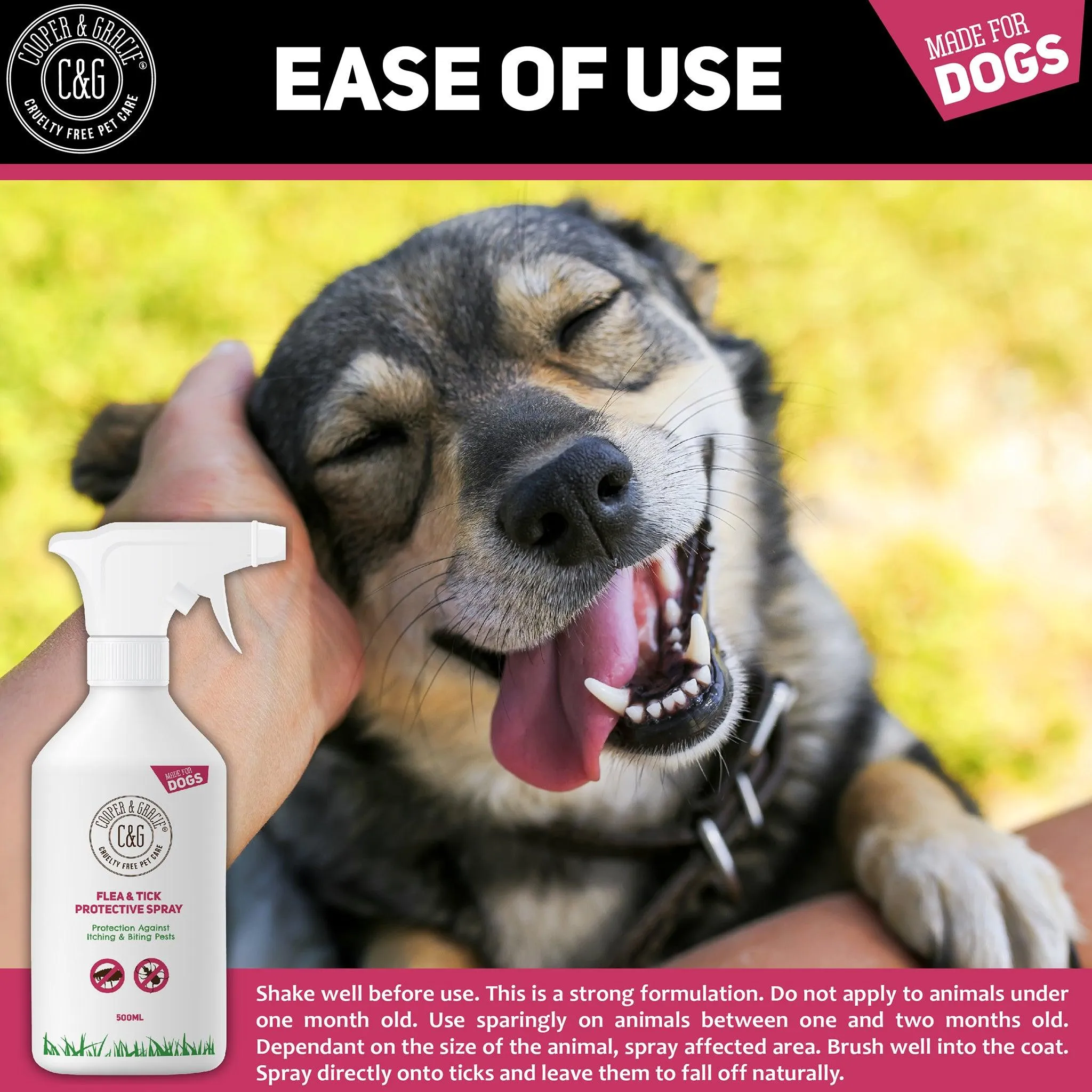 Flea and Tick Spray for Dogs